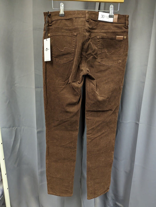 7ForAllMankind ROXANNE CORDUROY Trousers - Brown uk 30