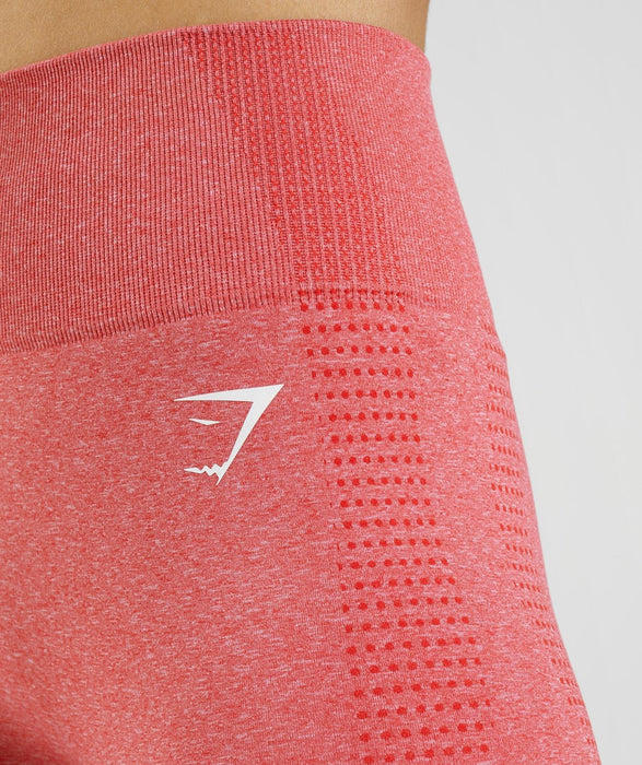 Gymshark Vital Seamless 2.0 Leggings - Chili Red Marl S