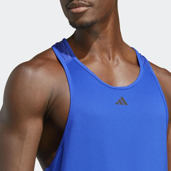 Adidas Hiit Hr Elv Sleeveless T-shirt - Blue XS