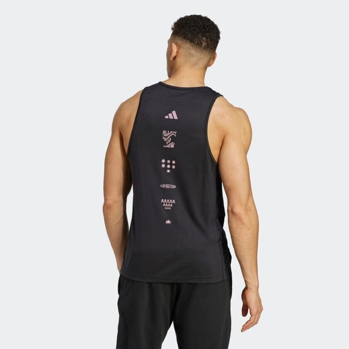 ADIDAS YOGA TRAINING TANK TOP BLACK M