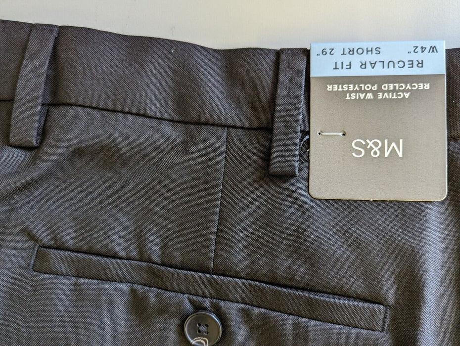 M&S Trousers - Black W42 L31R