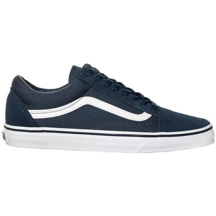 Vans 'Old Skool' Suede - Blue & White Trainers UK 7.5