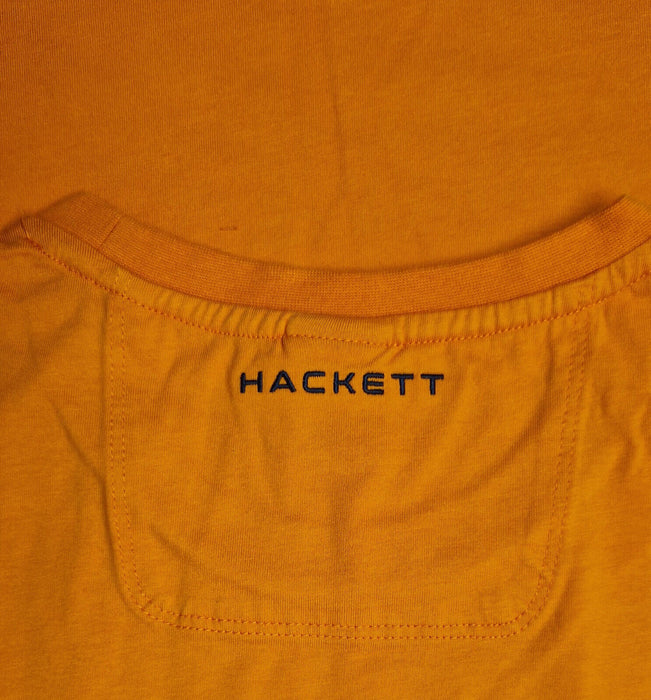 Hackett London Aston Martin T Shirt Orange Large