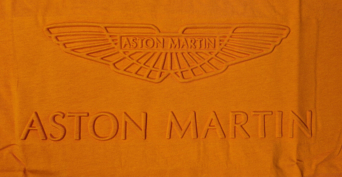 Hackett London Aston Martin T Shirt Orange Medium