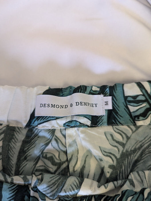 Desmond & Dempsey Pyjama Bottoms - Green - Medium