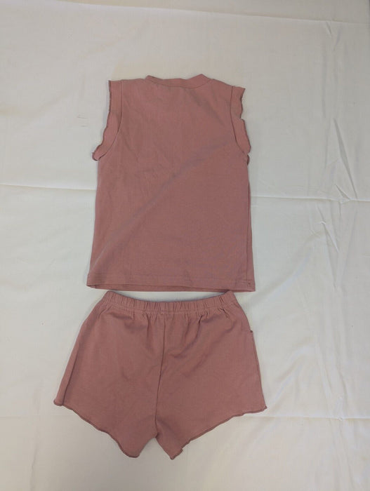 Amelia Girls Top & Shorts Set Nude Pink Size - 110