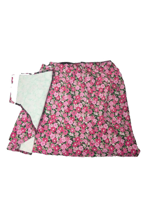 Boohoo Floral Wrap Mini Skirt Pink Size 16