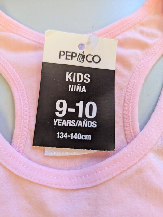 Pep&Co Pink Kids Crop Top - 9/10 Yrs