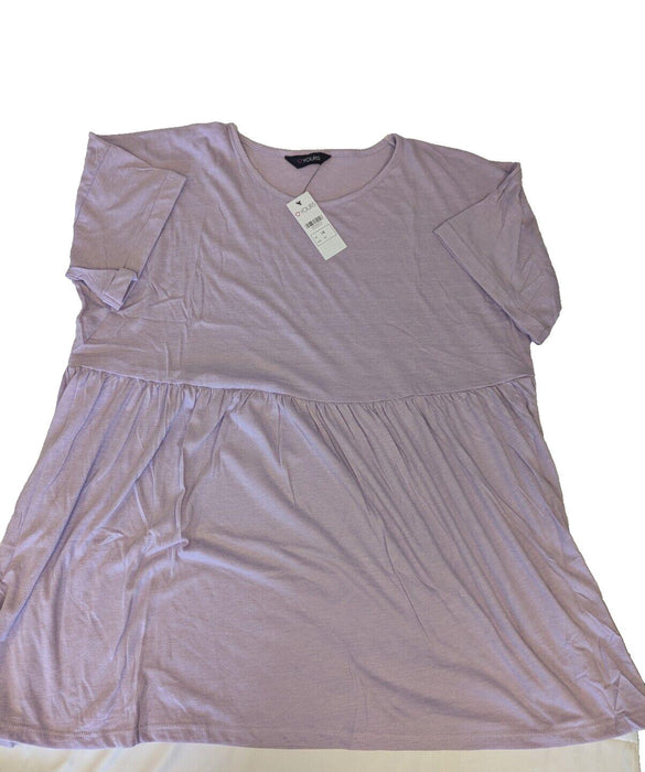 Love Yours Purple T shirt Dress UK18