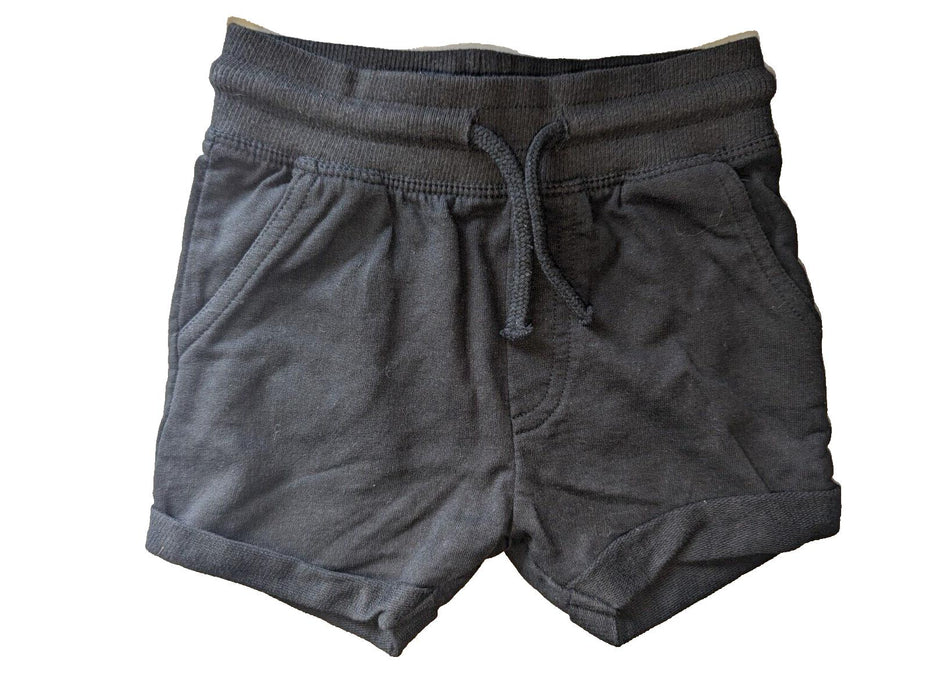 Next Kids Black Shorts 9-12 Months