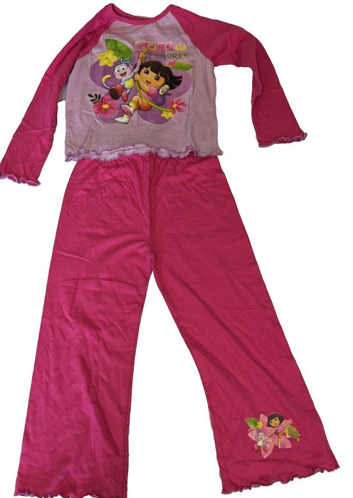 Kids Dora the Explorer Pyjama Set Pink 3-4 Years