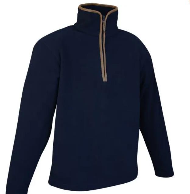 JACK PYKE COUNTRYMAN FLEECE PULLOVER NAVY - Small