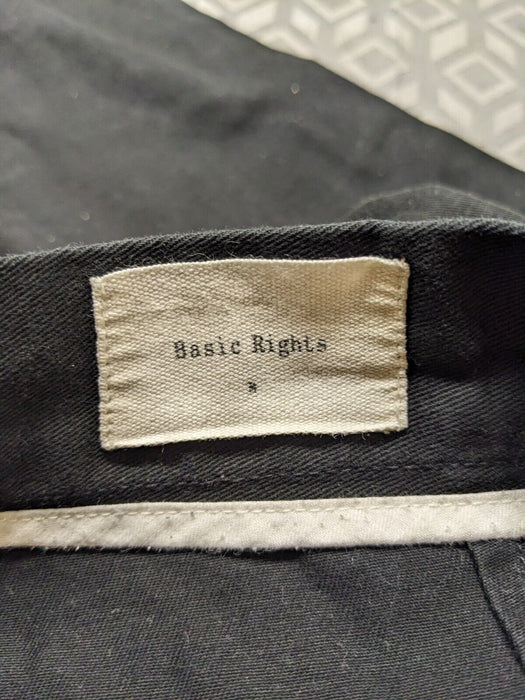 Used Basic Rights HIGH WAISTED TROUSERS BLACK SIZE MEDIUM