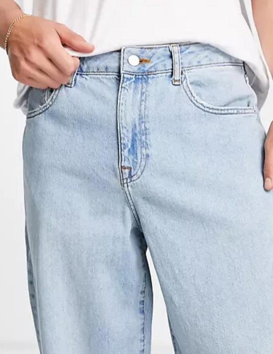 ASOS Desing Baggy Jeans in light wash blue - W36in L32in