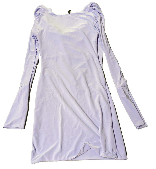 Stylewise Lilac Draped Cowl Neck Dress Size 8