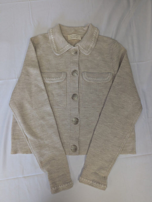 La Maille Sezane Paris Beige Shirt XS