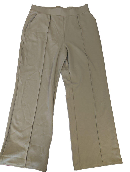 H&M Beige Flarred Trousers Large