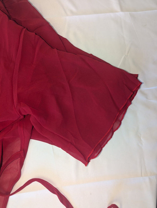 Womans Red XL Cover up Light (Perfect for beach / pool side)