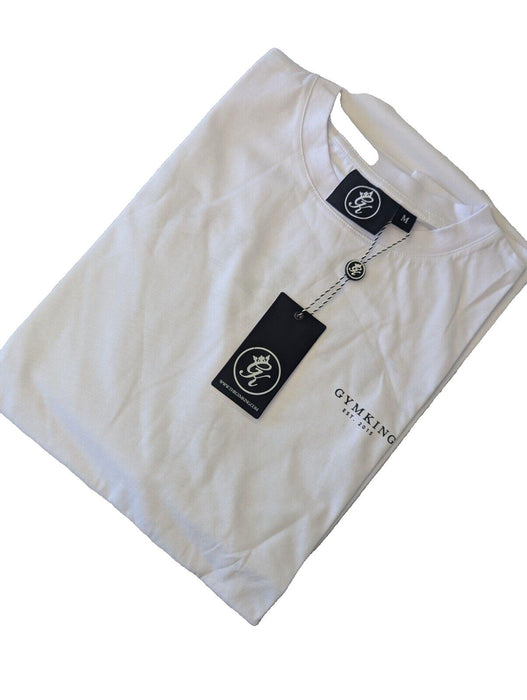 Gym King Established White Tshirt Medium