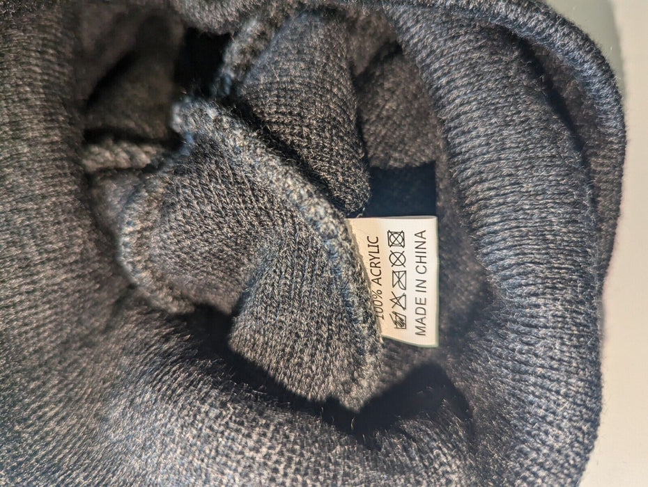 Lazy Bones Grey Beanie