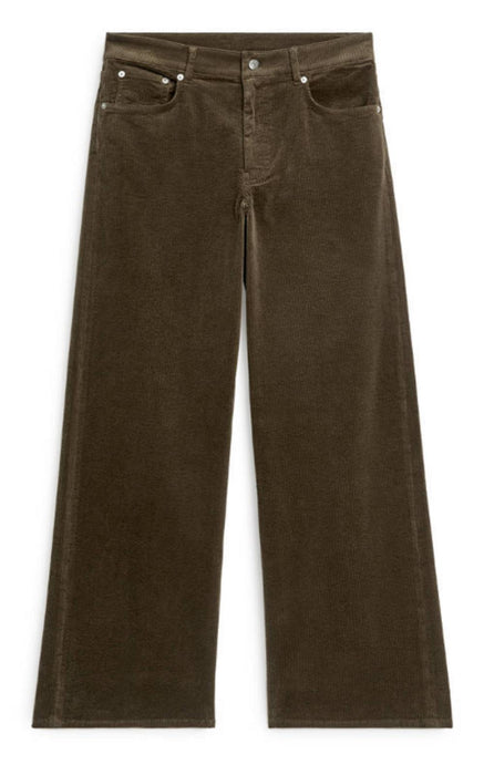 ARKET Wide Corduroy Trousers - UK14