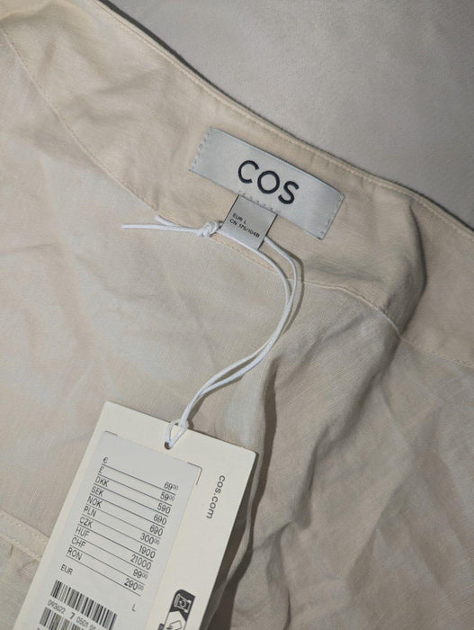 Cos Beige Shirt Womans Large