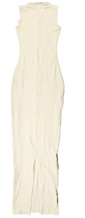 Oh Polly White Sleeveless Slit Dress - UK 6