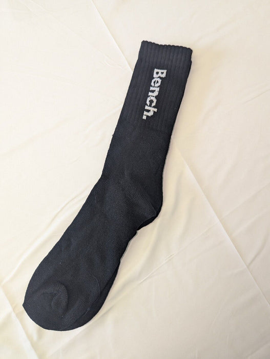 Bench Socks Black Knee High 1 Pair