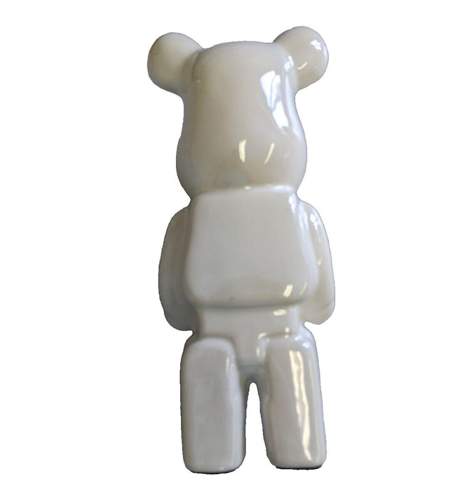 19CM Bear Ornament White