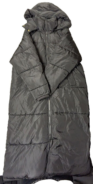 Zara Extra Long Puffer Coat - Medium