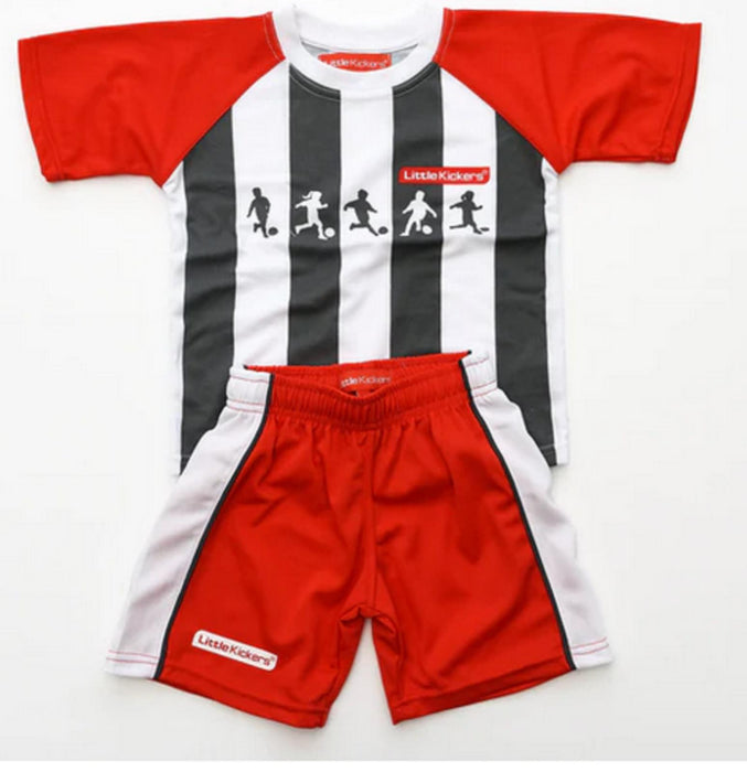 Little Kickers Kit Set - Green Red & White - Size-JK