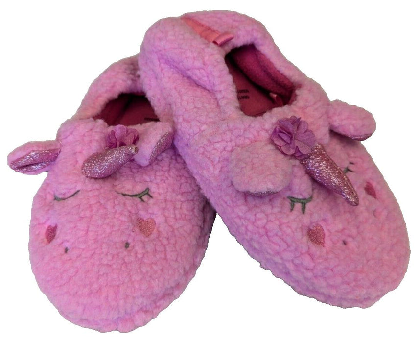 Dunnes Store Unicorn Slippers - Size 3/4