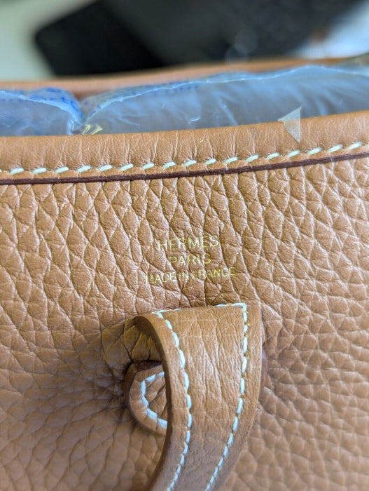 Hermes Evelyne 16 Amazone Bag - Gold/Gold - With Proof Of Purchase