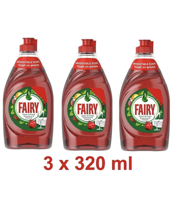 Fairy Clean and fresh pomegrante and grapefruit 320ml x3