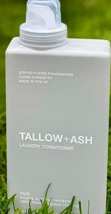 2 x Tallow+Ash Laundry Conditioner ~ OUD ~ 2 x 700ml ~ 48 Planet Friendly Washes