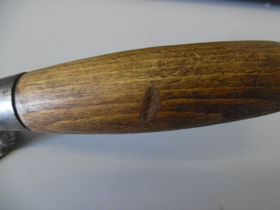 10" WHS HUNT AND SONS BRADES Trowel Wooden handle. Sold as found.