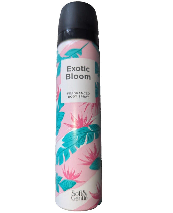 soft & gentle exotic bloom fragranced body spray 75ml