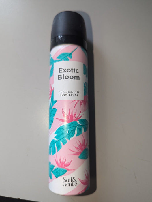 soft & gentle exotic bloom fragranced body spray 75ml