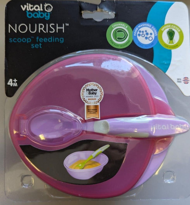 Vital Baby Nourish Scoop Feeding Set