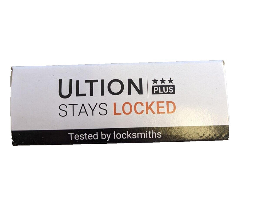 Ultion WXM 3 Star Plus Euro Cylinder Lock. High Security. 3 Keys.