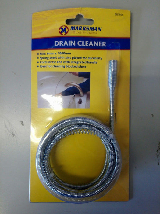 Marksman Drainer Cleaner 6mm x 1800mm