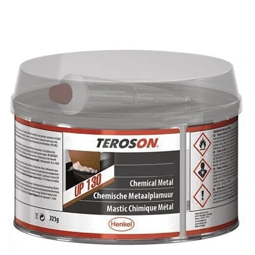 Teroson UP 130 Chemical Metal Filler 321g Multipurpose Filler Water Resistant