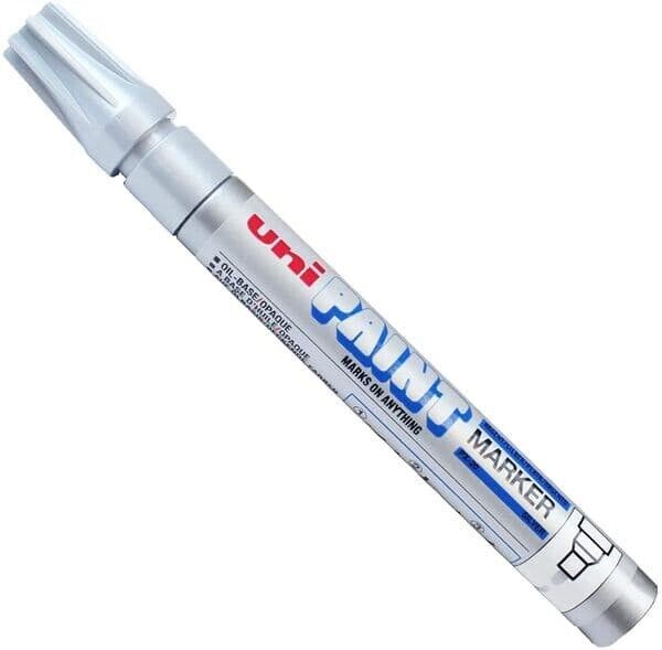 uni paint marker px-20 silver