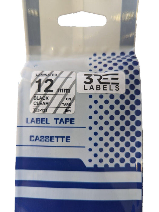 3 R Labels 12m label tape cassette