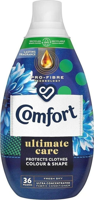 Comfort Ultimate Care Fabric Conditioner Fresh Sky 36 Washes 540ML