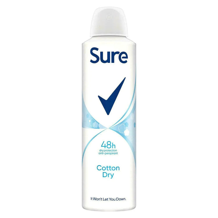 Sure Women Cotton Ultra Dry 48H Active Anti-Perspirant 150ml