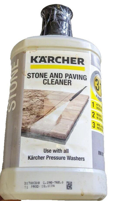 Karcher Stone And Paving Cleaner 3 in 1 Detergent 1L - Buy From a Karcher Center