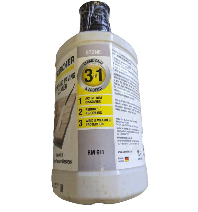 Karcher Stone And Paving Cleaner 3 in 1 Detergent 1L - Buy From a Karcher Center