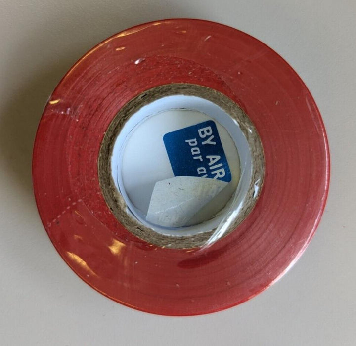 Q-Crimp 1920R 19mm x 20mm PVC Tape Red