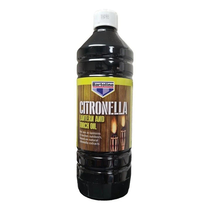 Citronella Outdoor Lantern and Outdoor Torch Oil Bartoline 1 Litre